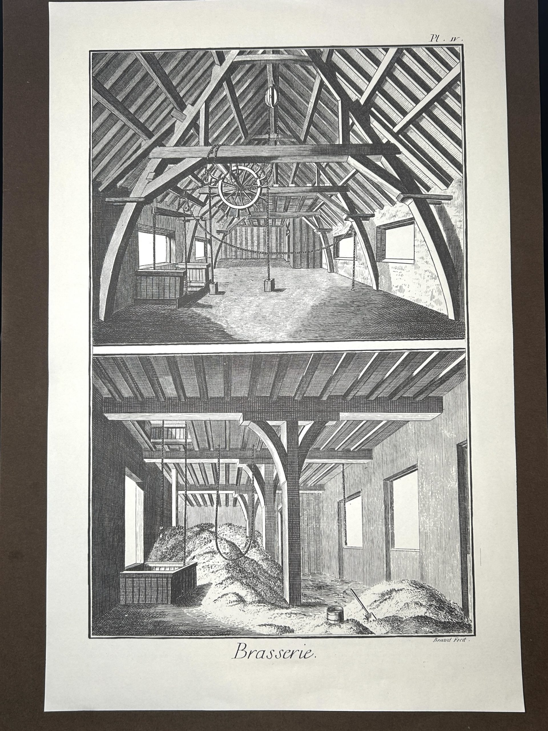 Lámina Facsímil Enciclopedia Diderot - España 2003 - 39 x 26 cm - Confiseur Lámina I