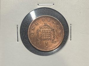 Moneda Reino Unido - 1 penique - 2000