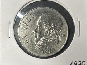 Moneda México - 1 peso - 1975