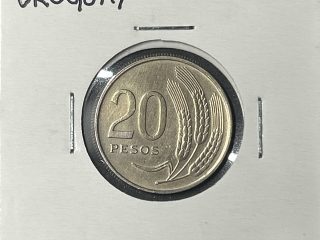 Moneda Uruguay - 20 pesos - 1970
