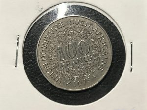 Moneda África Occidental (BCEAO) - 100 francos - 1973