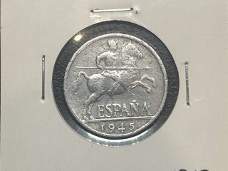 Moneda España - 10 céntimos - 1945