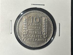 Moneda Francia - 10 francos - 1949