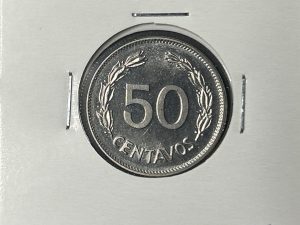 Moneda Ecuador - 50 centavos - 1985