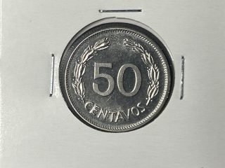 Moneda Ecuador - 50 centavos - 1985