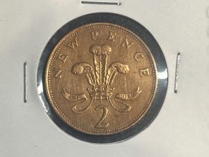 Moneda Reino Unido - 2 nuevos peniques - 1971