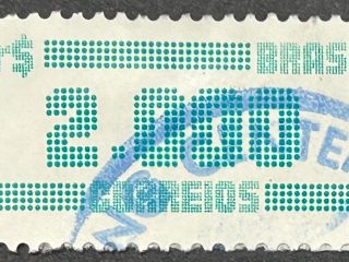 Sello Brasil 1986 - Numeral - 2000 Cr$ Usado