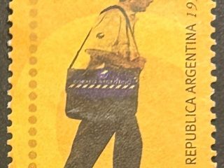 Sello Argentina 1998 - Cartero - 75c Usado