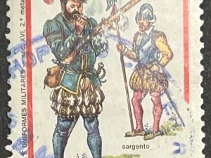 Correo Brasil 1985 - Trajes y Uniformes Militares - 300 Crz Usado