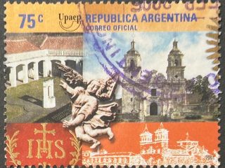 Sello Argentina 2001 - Upaep - 75 Cts Usado