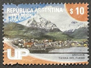 Sello Argentina - Ushuaia - 10$ usado