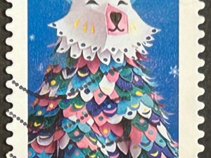 Sello Francia 2019 - Oso Polar - Lettre Vert