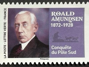 Sellos Francia 2022 - Amundsen - Lettre Verte