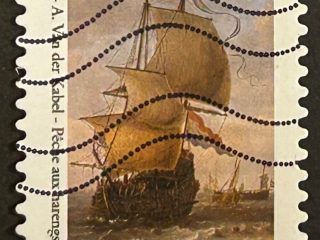 Sello Francia 2020 - Van der Kabel - Lettre Verte Usado