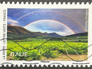 Sello Francia 2023 - Italie - Lettre Verte Usado