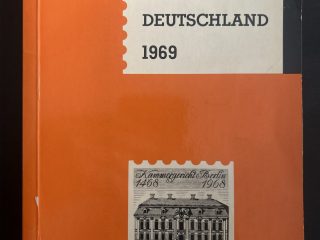 Catálogo Filatelia Alemania 1969 - Michel