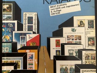 Catálogo Especial de Bloques de Europa Oeste 1982