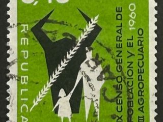 Sello Venezuela 1961 - Censo - 0,40 Usado Aéreo