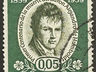 Sello Venezuela 1960 - Alejandro de Humboldt - 0.05 Bolivares Usado