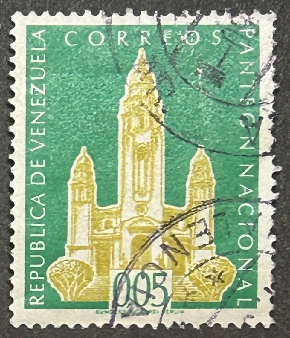 Sello Venezuela - National Pantheon - 0,05 Bolívares Usados