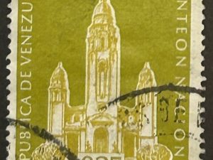 Sello Venezuela - National Pantheon - 0,25 Bolívares Usados