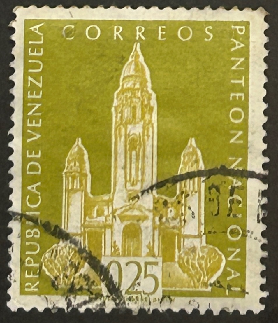 Sello Venezuela - National Pantheon - 0,25 Bolívares Usados