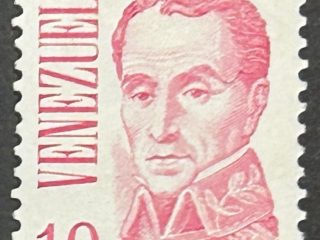 Sello Venezuela 1978 - Bolivar - 10c Rojo Nuevo