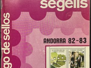 Catálogo de sellos de Andorra 82-83
