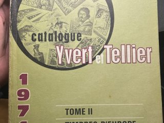 Catalogo Yvert et Tellier 1971 - Tomo II -Europa