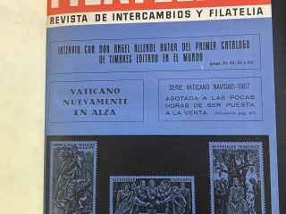 Revista Coleccionismo Filatélico 1968 - Encuadernada