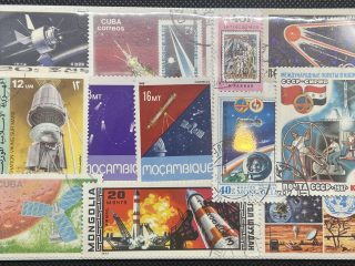 Sellos Astrofilatelia 03 - Varios Países