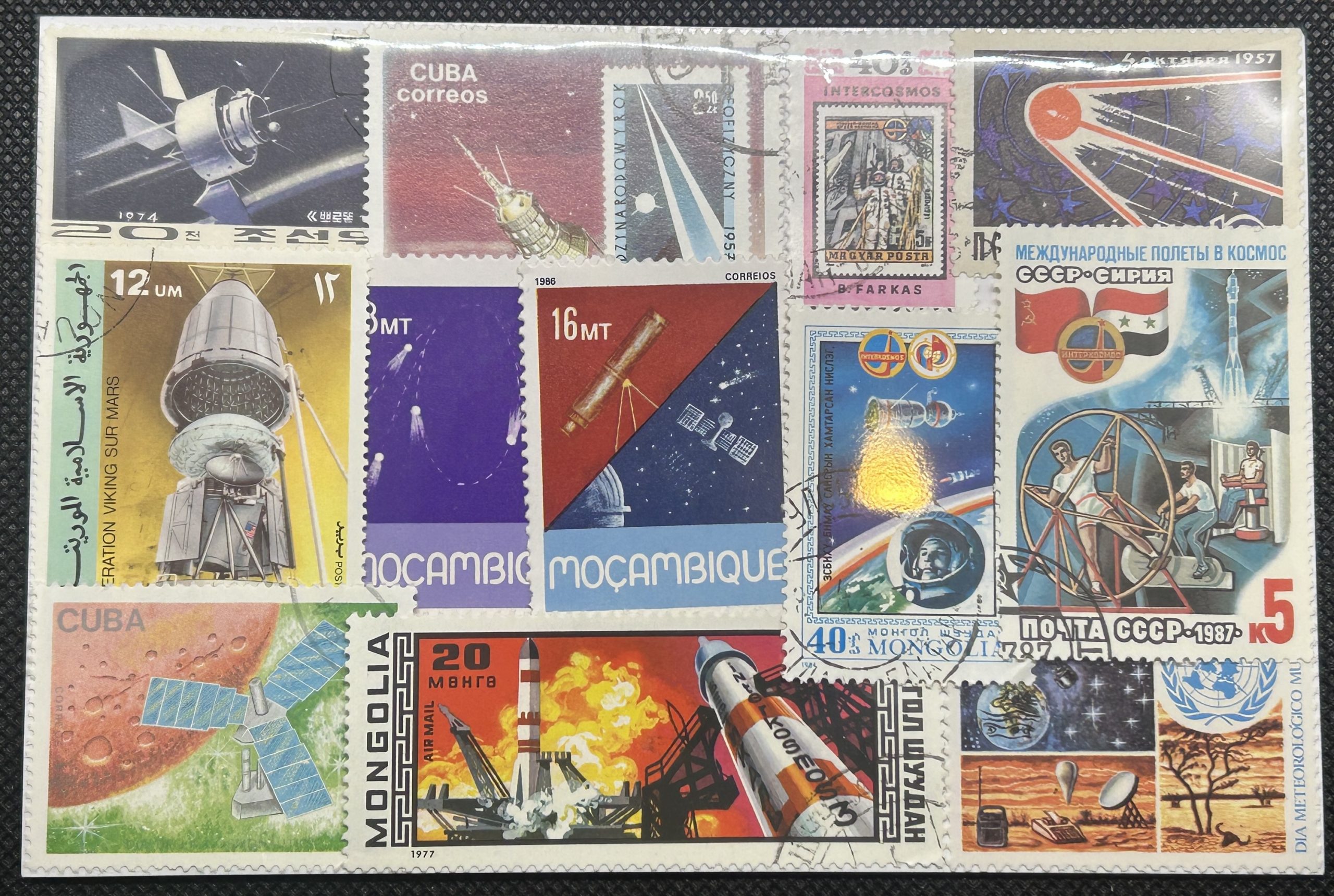 Sellos Astrofilatelia 03 - Varios Países