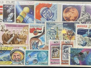 Sellos Astrofilatelia 02 - Varios Países