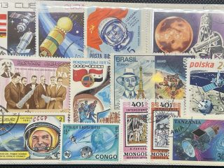 Sellos Astrofilatelia 02 - Varios Países