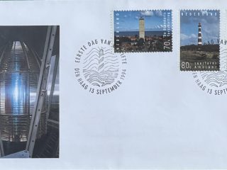 Sobre Primer Día FDC Países Bajos 1994 - Faros Neerlandeses Vuurtorens NVPH 327