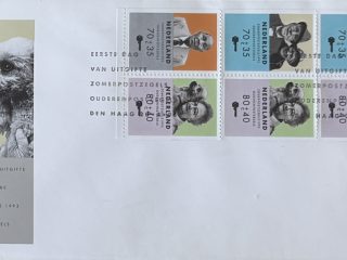 Sobre Primer Día FDC Países Bajos 1993 - Zomerzegels Bloque Ancianos NVPH 308