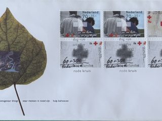 Sobre Primer Día FDC Países Bajos 1992 - Bloque 125 Años Cruz Roja NVPH 299