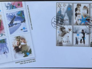 Sobre Primer Día FDC Países Bajos 2004 - 40 Aniversario Libritos de Invierno Completo NVPH 506