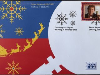 Sobre Primer Día FDC Países Bajos 2003 - Navidad y Año Nuevo Papá Noel NVPH 492