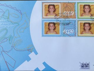 Sobre Primer Día FDC Países Bajos 2003 - Campaña Benéfica Infantil Kinderpostzegels NVPH 482