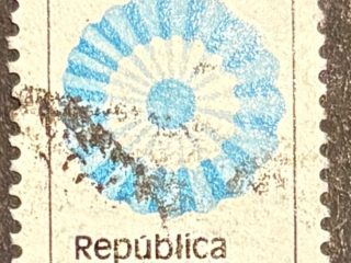 Sello Usado Argentina : Escarapela Nacional - 1981 - 1500 $L