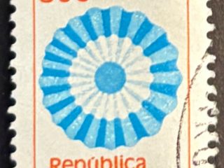 Sello Usado Argentina : Escarapela Nacional - 1981 - 800 $L